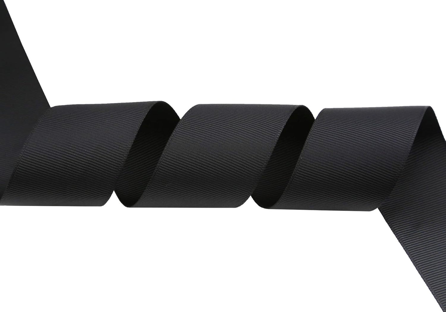 ITIsparkle 11/2" Inch Grosgrain Ribbon 25 Yards-Roll Set for Gift Wrapping Cake Decoration Party Favor Hair Braids Hair Bow Baby Shower Decoration Floral Arrangement Craft Supplies, Black Ribbon - Crafty Corner