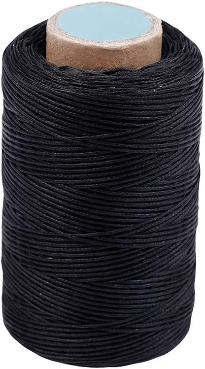 284Yards Leather Sewing Waxed Thread-Practical Long Stitching Thread for Leather Craft DIY/Bookbinding/Shoe Repairin