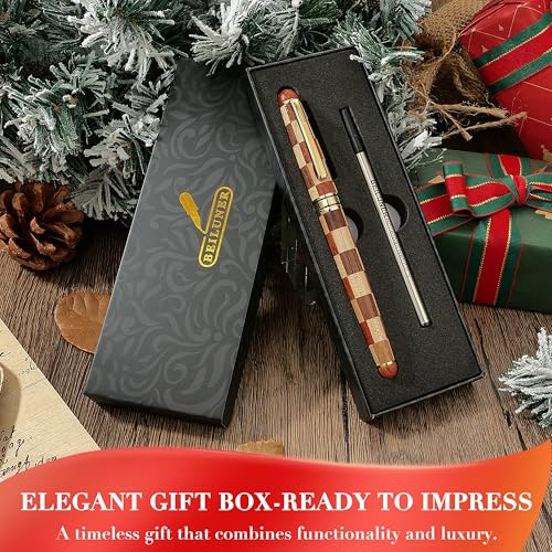 Luxury Wood Ballpoint Pen Writing Set