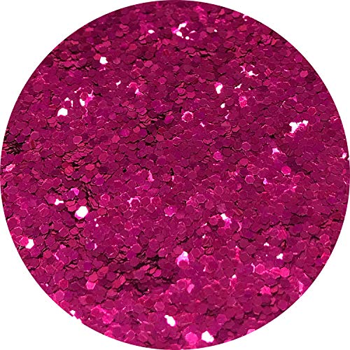 Craft Glitter Shaker Dark Rose Pink 110g Super Chunky (3.8 Ounce)