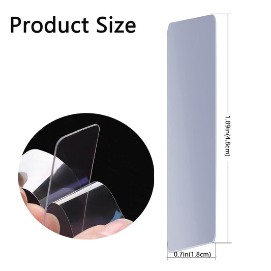 LMJIA Heavy Duty Double Sided Tape, Clear Reusable Mounting Tape Picture Hanging Adhesive Tape Removable Wall Tape Adhesive Poster Tape