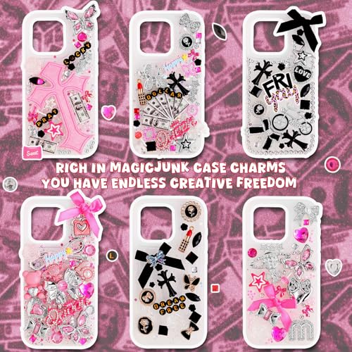 2380 Pcs Junk Phone Case Charms Kit for Customizing DIY Cases