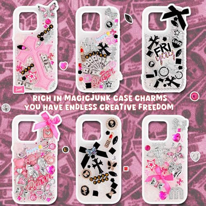 2380 Pcs Junk Phone Case Charms Kit for Customizing DIY Cases