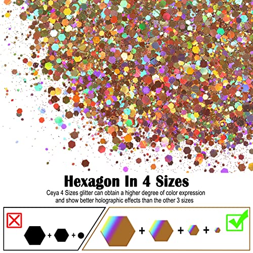 Holographic Chunky Glitter (16 Ounce)