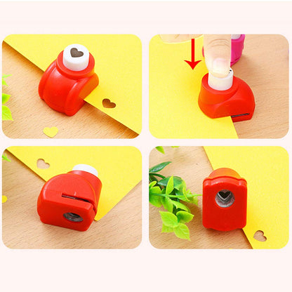 Paper Punches,15pcs Punch Craft Set Mini Punches Hole Punch Shapes Hole Punch Shape Scrapbooking Supplies for Kindergarten Teacher Office Supplies Kids - Crafty Corner