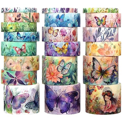 20 Rolls Washi Tape Set