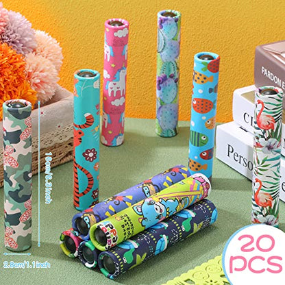20 Pcs Classic Kaleidoscopes Educational Toys for Party Favors Fun Kaleidoscope Toy for Stock Stuffers Bag Fillers Birthday Party School Classroom Prizes (20 Count)