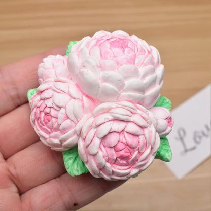 3D Rose Flower Silicone Fondant Mold Chocolate Candy Cake Decorating Mould Soap Candle Mold Resin Clay Baking Pastry Tools