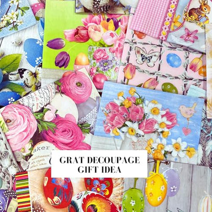 Mystery Pack Decoupage Paper Napkins (20 Count)