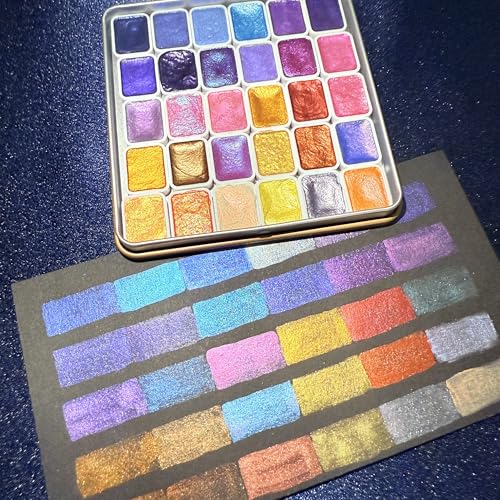 Mini Shifting Metallic Watercolor Paint Set 30 Color