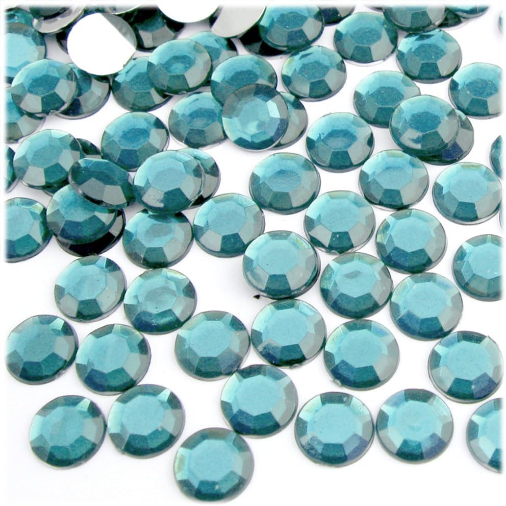 The Crafts Outlet 144pc Rhinestones Round 10mm - Purple Amethyst - Crafty Corner