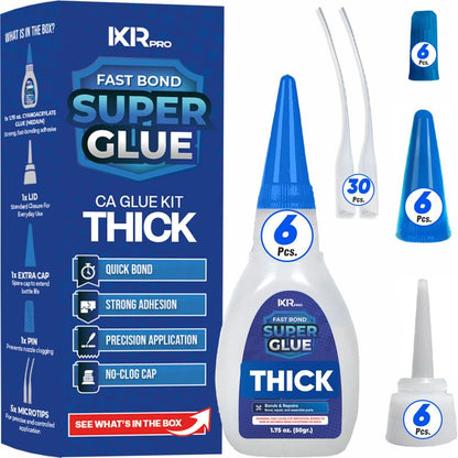 Thick CA Glue (6 Count)