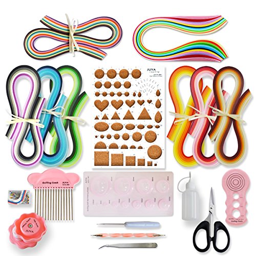 Paper Quilling Kit 960 Strips with 12 Tools