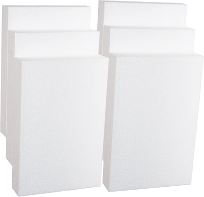 Silverlake 8x12x2 Craft Foam for Styrofoam Block Projects (6-Pack) - Crafty Corner