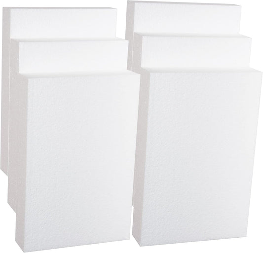 Silverlake 8x12x2 Craft Foam for Styrofoam Block Projects (6-Pack) - Crafty Corner