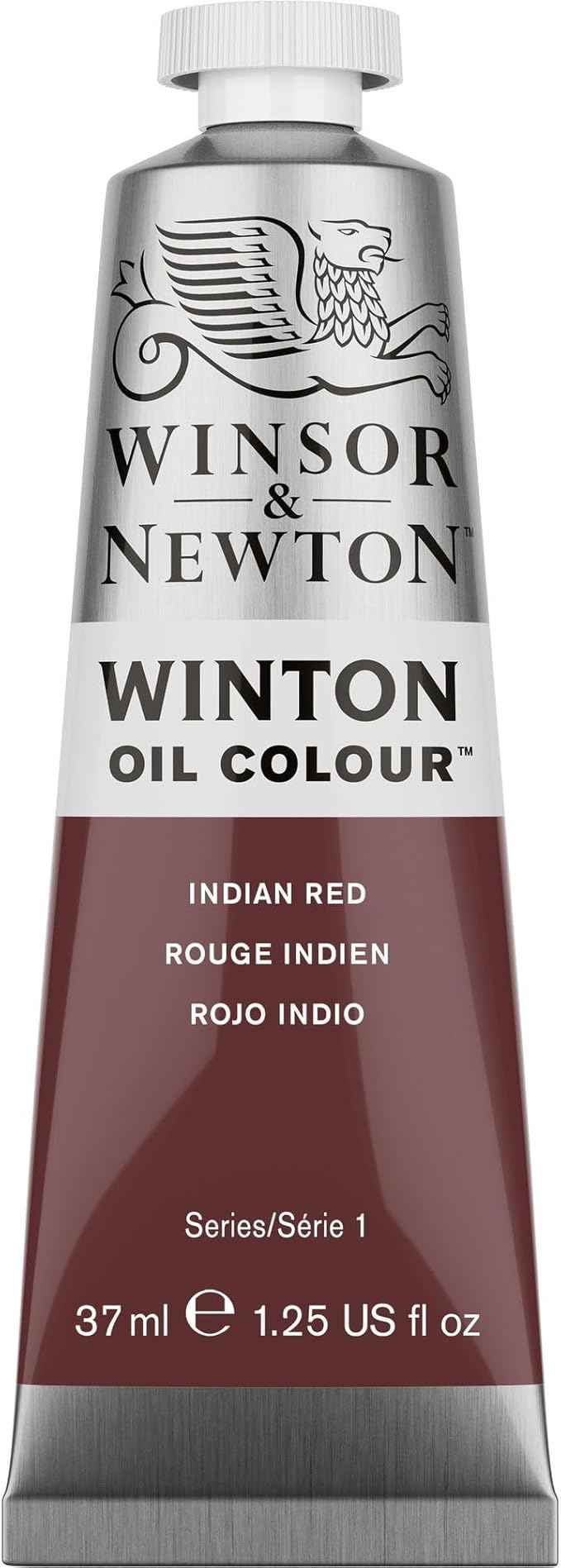 Winsor & Newton Winton Oil Color, 37ml (1.25-oz) Tube, Indian Red