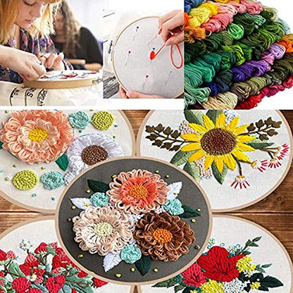 200pcs+ Embroidery Floss kit (200 Count)