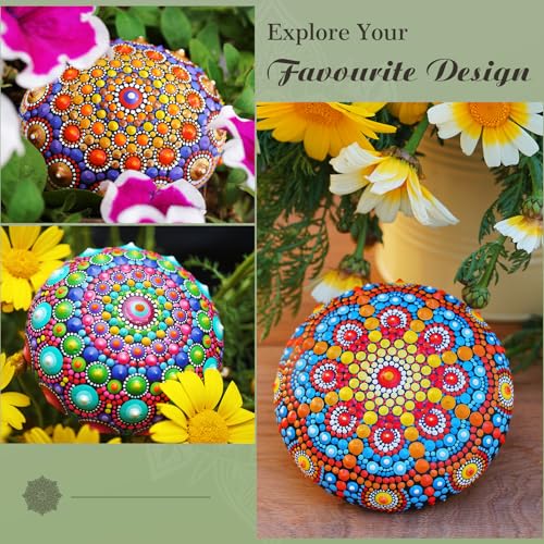 Mandala Rock Painting Kit