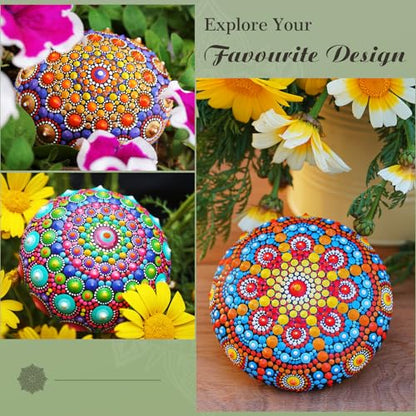 Mandala Rock Painting Kit