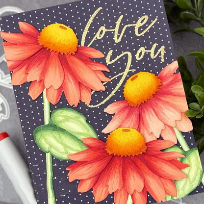 Flowers Cutting Die for Scrapbooking