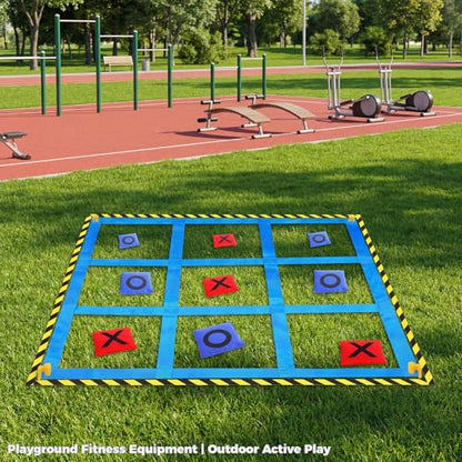 Outdoor Giant Tic Tac Toe Bean Bag Toss Games for Kids Adults Family