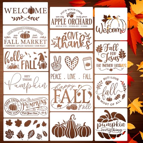 Fall Stencils for Door Mats Fall Stencils for Painting on Wood