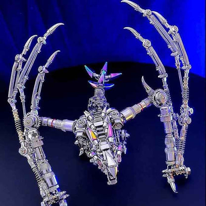 Metalkitor Western Dragon 3D Metal Puzzles for Adults, Wyvern Assembly Model Kit, Jigsaw Crafts Brain Teaser Cyberpunk DIY Ornament, Perfect Room Decor and Gifts(1300+PCS)