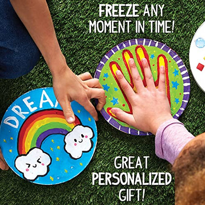 Mix & Mold Your Own & Make 4 DIY Personalized Stepping Stones