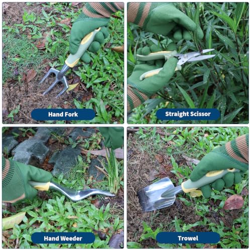 Green Garden Tools Set 12 (12 Count)