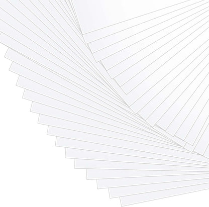JAPCHET 50 Pcs 12 x 12 Inches PET Blank Stencil Sheets, 10 mil Acetate Sheets, Large Mylar Paper Sheets Template Material, Make Your Own Stencil for Vinyl Cutting Laser Cutting