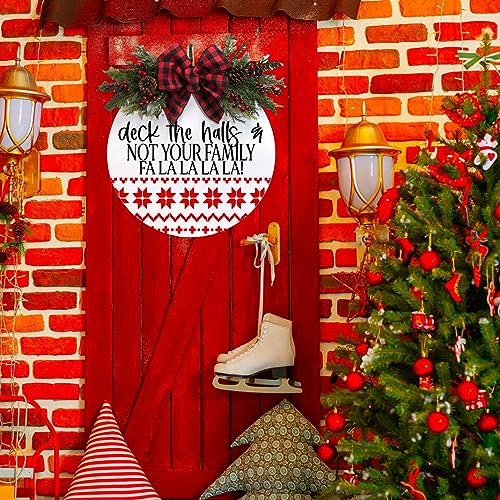 Christmas Stencils for Crafts Reusable 12" Christmas Stencils for Door Mats (14 Count)