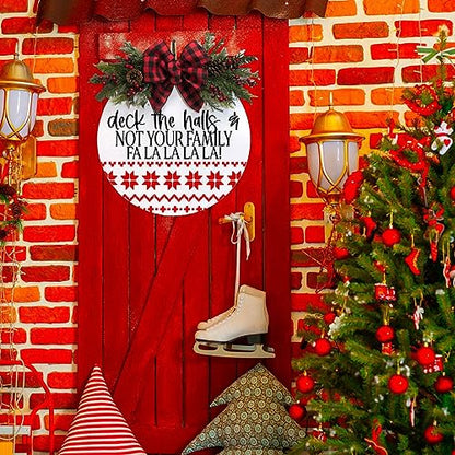 Christmas Stencils for Crafts Reusable 12" Christmas Stencils for Door Mats (14 Count)