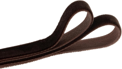 Vintage Brown Velvet Ribbon Chocolate Christmas Ribbon for Gift Wrapping Crafts Christmas Tree Ornaments Garland Decorations, 5/8 Inch X 25Yd - Crafty Corner