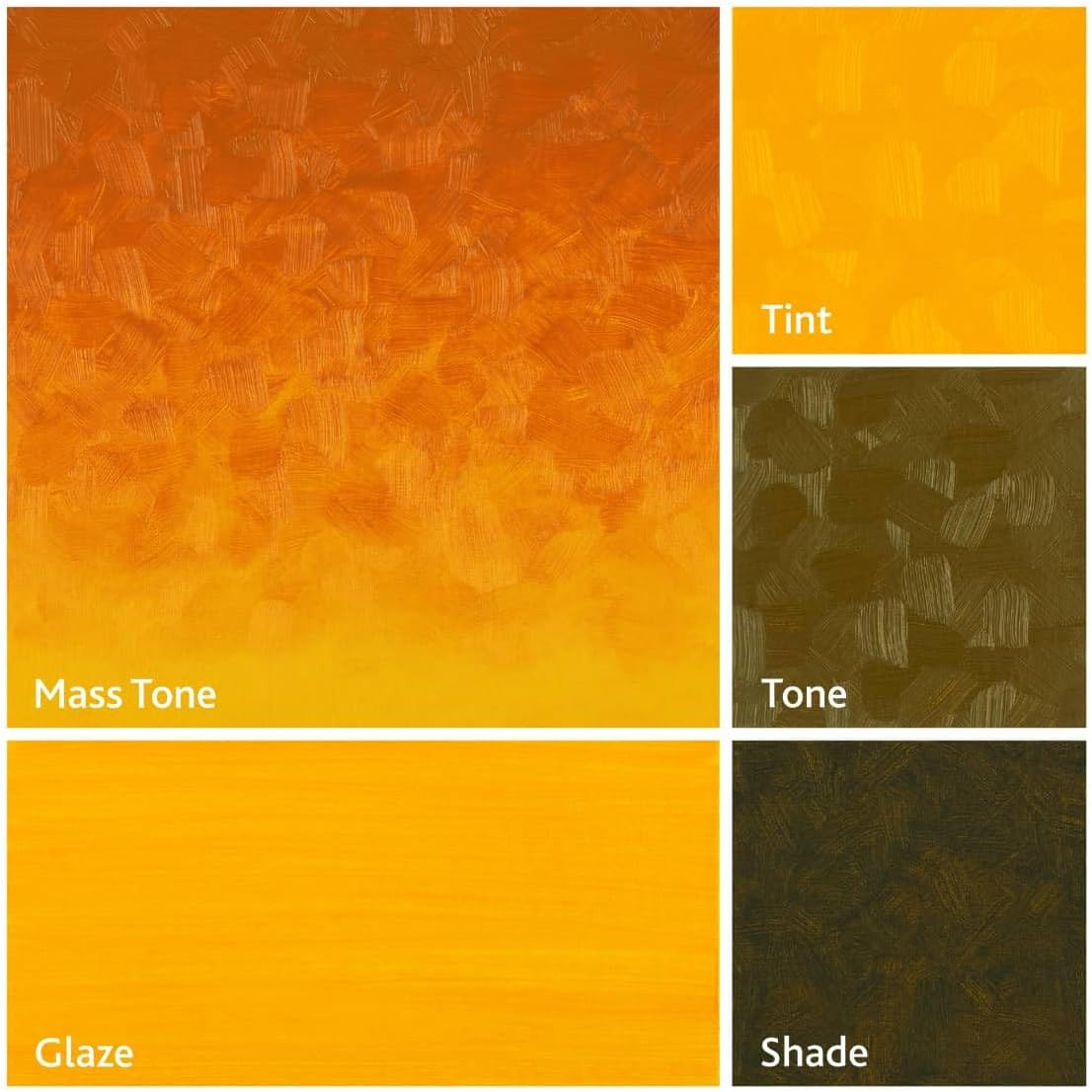Tusc & Pine Artist Oil Paint - Gamboge Pastiche, 40 ml, Non-Yellowing, Rich & Creamy Consistency, Maximum Pigment Load, Small Batch Milled Oil Paints Made in the USA for Professional Artists