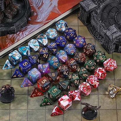 Polyhedral Dice Set (42 Count)