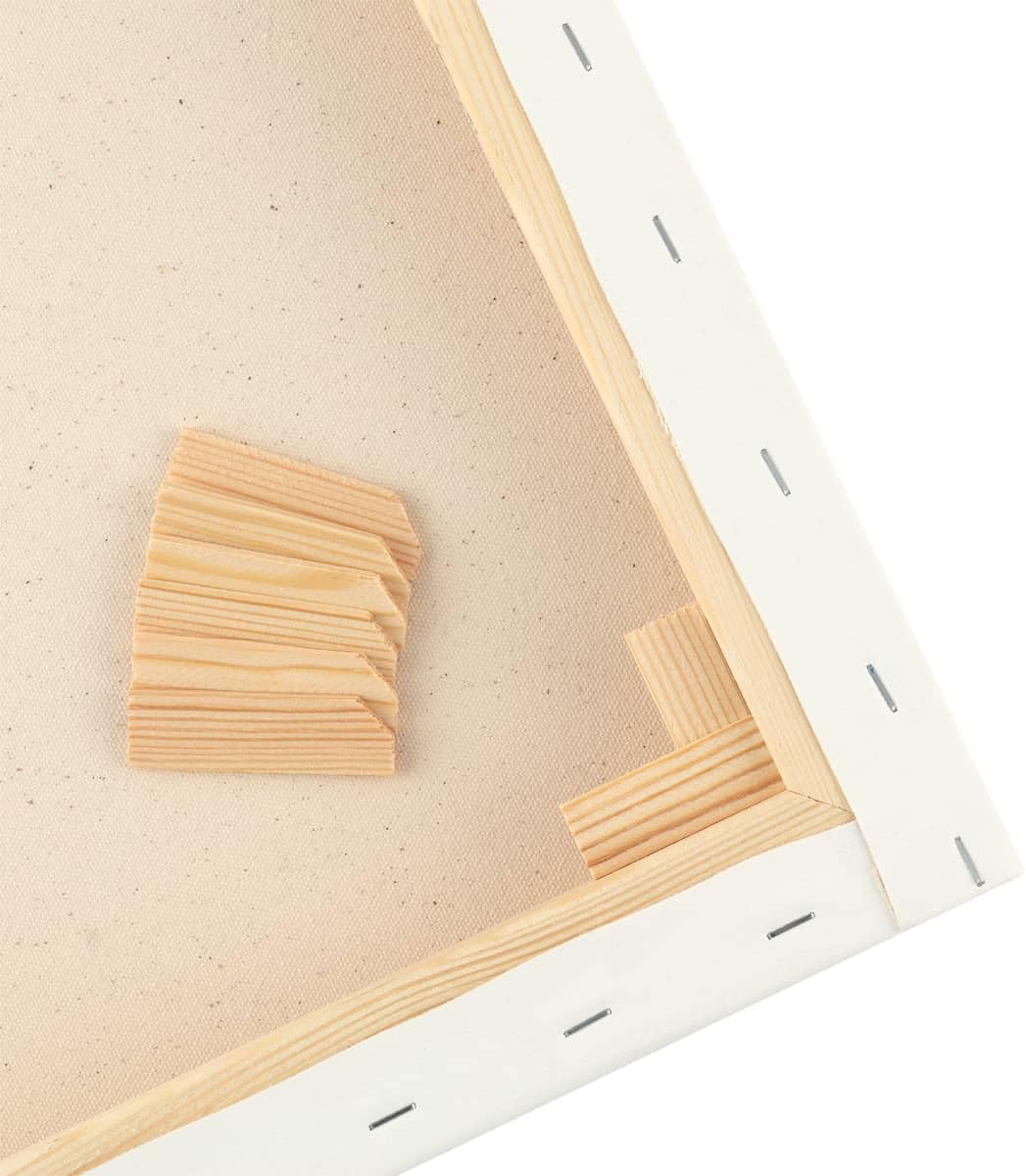 SoHo Urban Artist, 16x20 Heavyweight Stretched Cotton Canvas for Painting - 1.5" Deep- 3 Pack, Triple Primed, 100% Cotton Canvas, Archival, Universal Primed for Oil, Acrylic, Alkyd, Mixed Media