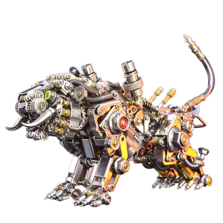 Bengal Tiger 3D Metal Puzzle for Adults (700 Count)