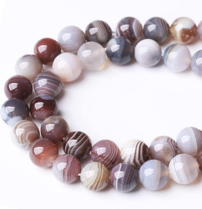 60PCS 6MM Red Coffee Agate Beads-Multicolo Stone Beads Energy Healing Beads for DIY Jewelry Bracelet Necklace Making for Jewelry Making15Inch