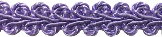 BEL AVENIR Braid Trim 1/2 inch 13.6 Yards French Gimp Basic Sewing Polyester DIY Crafts Costume Home Decorative (Purple) - Crafty Corner
