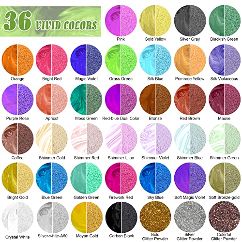 Mica Powder 36 Colors