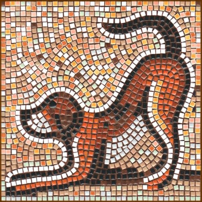 Complete Craft Mosaic Set 20 x 20 cm Happy Puppy (10.7639 Sq Ft)