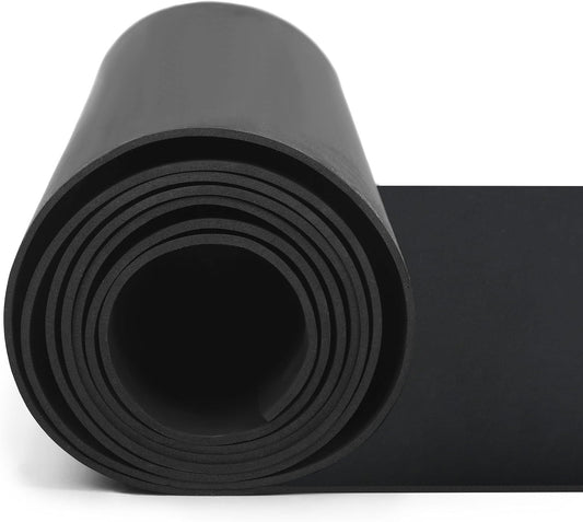 Frienda 35 x 118 Inch Large Eva Foam Sheet Black Eva Foam Cosplay Foam Padding Thick Roll Non Slip for Costumes Armor DIY Craft Projects (4 mm Thick) - Crafty Corner