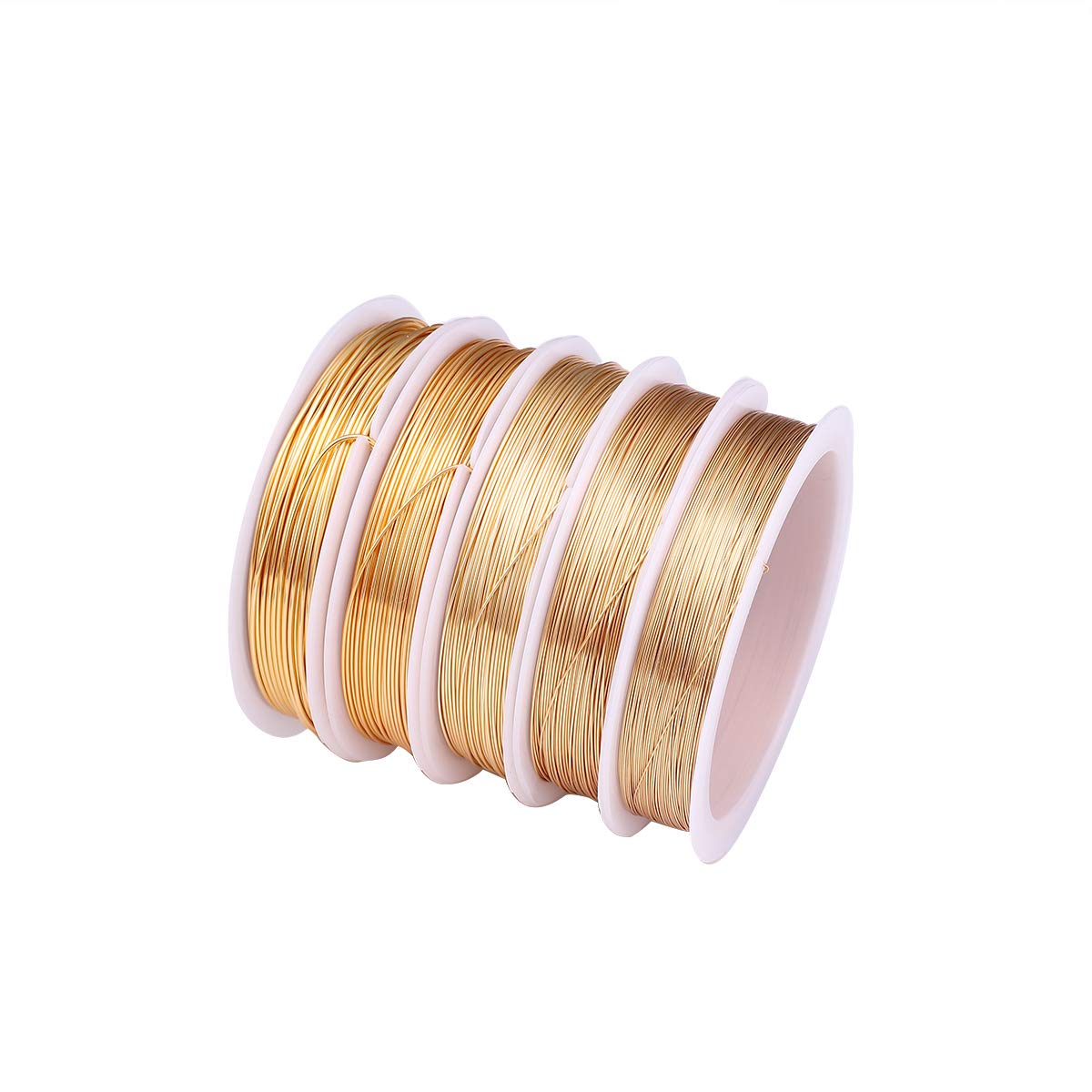 KC Gold Copper Wire 0.3mm Bead Cord for Bracelet Necklace Charm Beading Jewelry Making 54yard - Crafty Corner