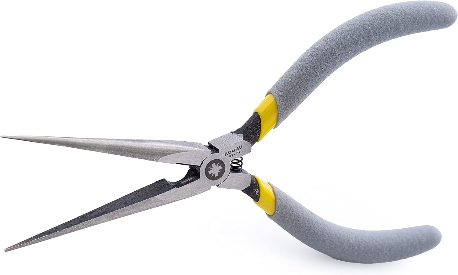 Super Precision Long Needle Nose Pliers - 6 Inch Steel Mini Long Nose Pliers With Non Serrated Edge & Non Slip Handles - Great For Jewelers, Fine Crafting, & Other High Precision Projects - Crafty Corner
