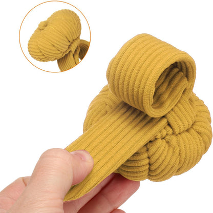 HARFINGTON Wrist Pin Cushions, Sewing Needle Pin Cushion Adjustable Strap with Elastic Strap Finger Ring Pincushions Fit All Wrist Sizes for Sewing Quilting Needlework DIY Crafts, Yellow/Blue