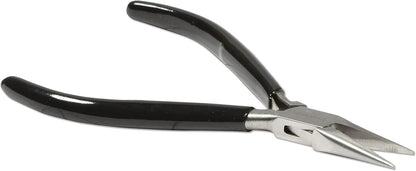 The Beadsmith Chain Nose Pliers – Extra Fine Tips – 4.5 inches (114mm) – PVC Grip Handle with Double Leaf Springs – Jewelry Making Tool for Creating Bracelets, Earrings and Necklaces - Crafty Corner