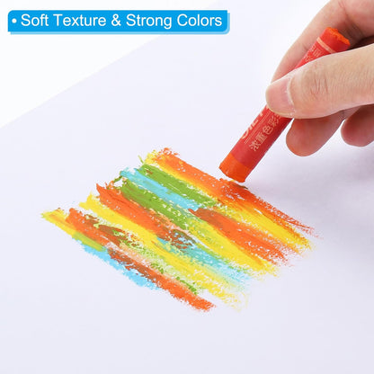 PATIKIL Pink Oil Pastels, 12Pcs Soft Oil Crayons Creamy Pastels Stick Art Supplies for Art Painting Drawing Blending Graffiti for Artists Beginners