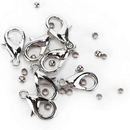 SparkFeng 1170Pcs Jewelry Making Kit, Stainless Steel Beads and Tools Set for DIY Bracelet Earring Necklace Repair, Includes Storage Box with Handle for Adults and Beginners