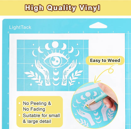TECKWRAP Heat Transfer Vinyl Metallic Foil HTV - 12" x 5ft Chrome Iron on Vinyl for All Cutter Machine Heat Press Vinyl for Shirts Easy to Cut & Weed (Rose Red)