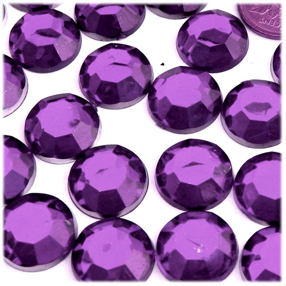 The Crafts Outlet 72pc Rhinestones Round 20mm - Jewel Tone Assortment - Crafty Corner